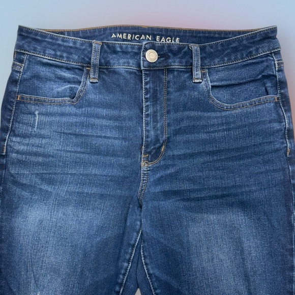 AMERICAN EAGLE Women’s 12 SHORT HI RISE JEGGING - Picture 1 of 4